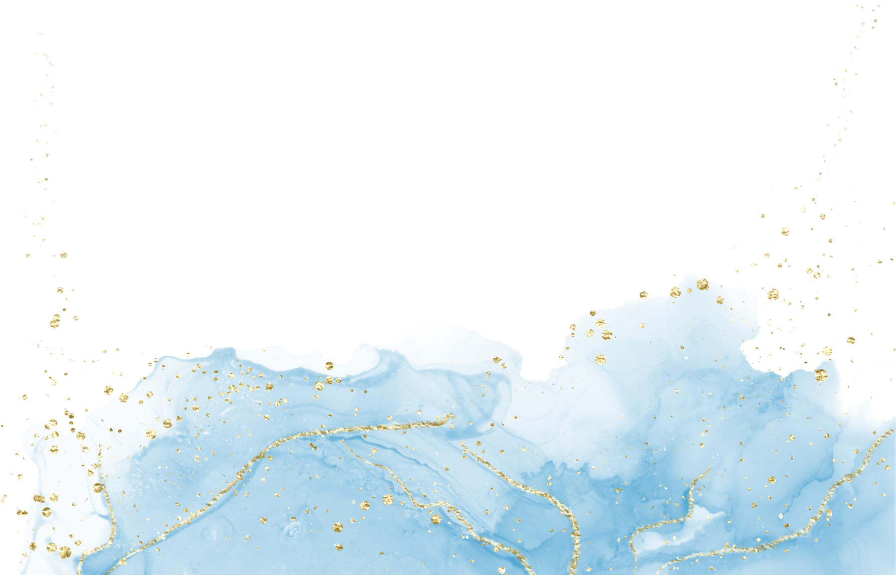 Blue Ink Splash Background