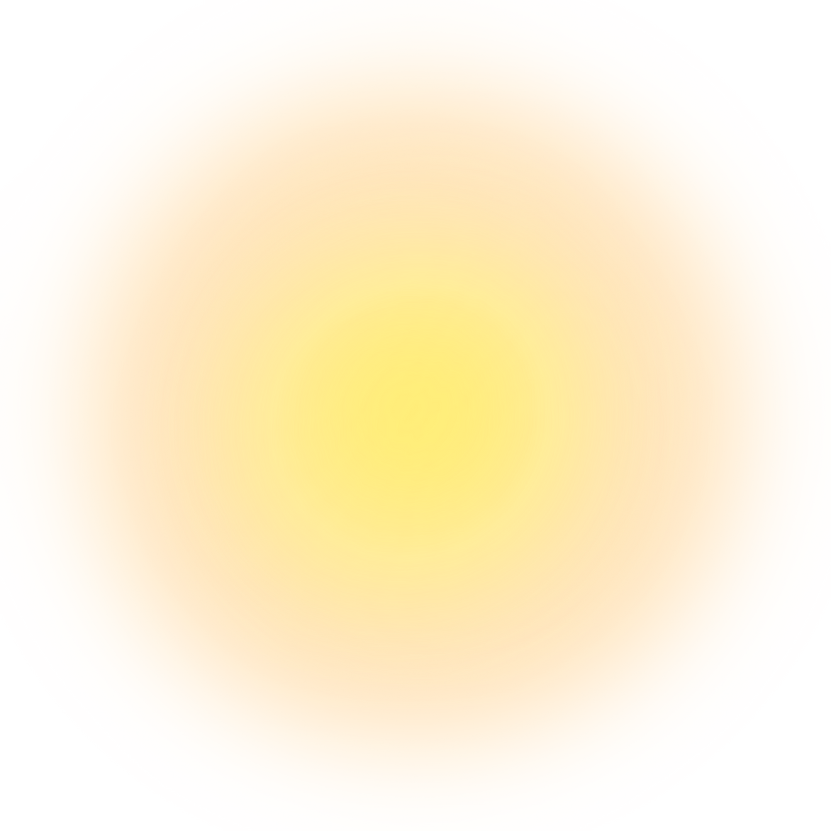 Yellow Gradient Circle